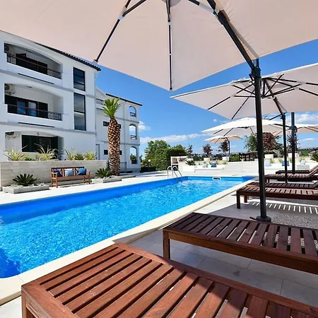 Mediterraneo Garden Apartments Petrcane Cameră foto